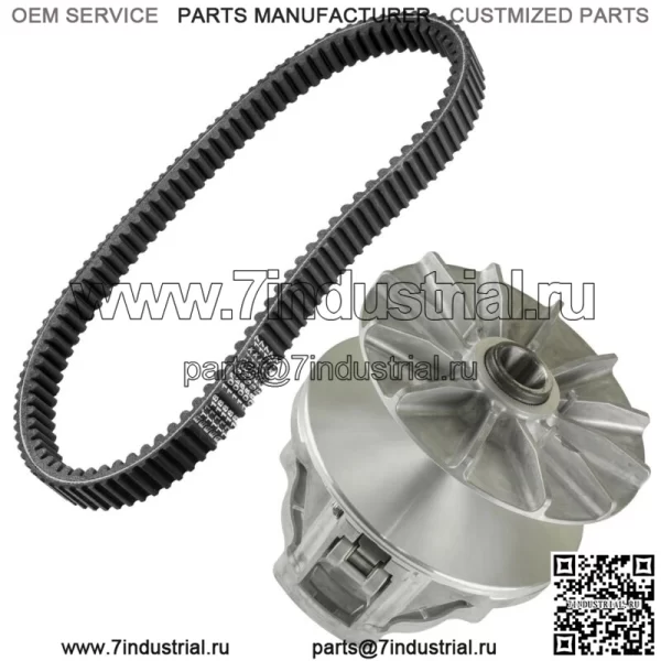 Полный основной привод с ременной муфтой для Polaris Ranger XP 900 2015-19 без EBS (для: более одного автомобиля)