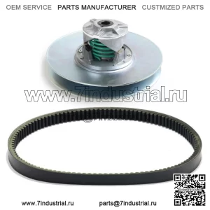Вторичная ведомая муфта + ремень M158267 для John Deere XUV625i XUV620i 4X4 Gator