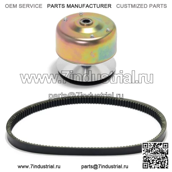 Муфта первичного привода + ремень для John Deere TX Turf 4x2 TX Gator AM137898 M174026