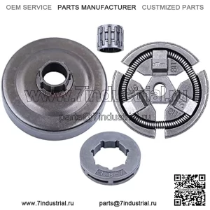 Комплект звездочек обода барабана сцепления 3/8 "-7T, подходит для бензопилы Husqvarna 262XP 261 262 254
