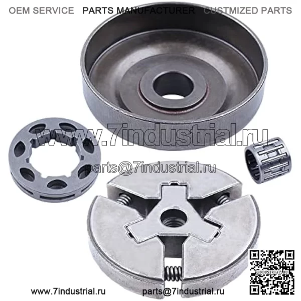 Комплект звездочек обода барабана сцепления 3/8 "-7T, подходит для бензопилы Husqvarna 262XP 261 262 254 - Image 3