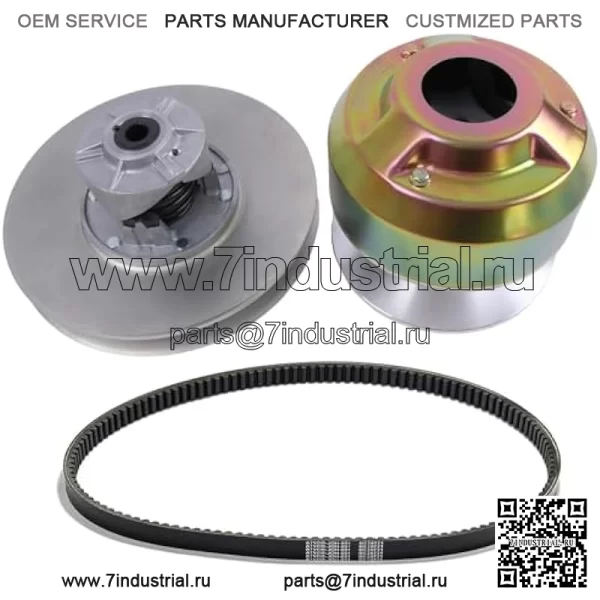 Комплект сцепления AM138487 AM138486 с ремнем, совместимый с внедорожником John Deere 4X2 4X4 HPX HPX815E 6X4 Trail Worksite Gator