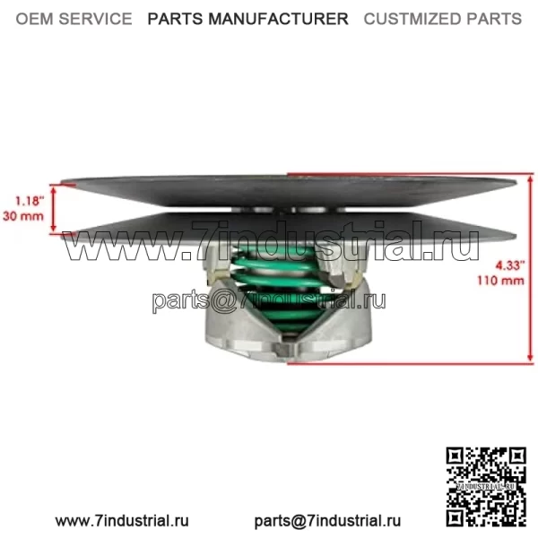 Ведомая вторичная муфта, совместимая с John Deere AM119505 AM119965 AM116177 AM138486 - Image 2
