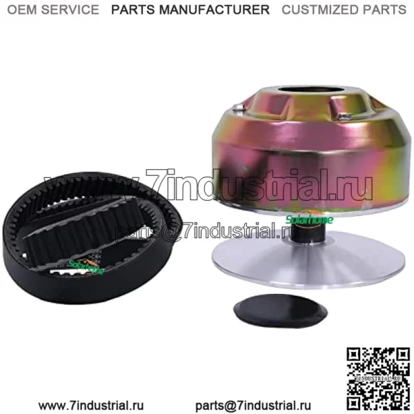 Муфта первичного привода AM128794 AM140985 AM141005 с ремнем RE28721 Совместима с John Deere 4X2 6X4 AMT600 AMT622 AMT626 Газовый Gator Коммунальные машины Самоходная косилка/Бункерные грабли 1200A - Image 2