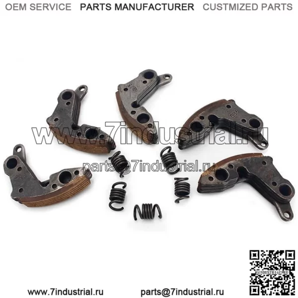Центробежные опорные колодки мокрого сцепления для CFMoto CF500 2007-2009 2011-2014/CForce 500 2015/Rancher 500 2011-2013/Rancher 600 2011-2014