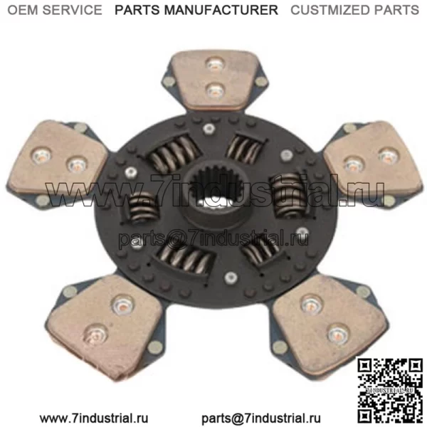Диск сцепления — Carraro подходит для John Deere 5200 5210 5410 5510 5310 5400 5300 5500 - Image 2