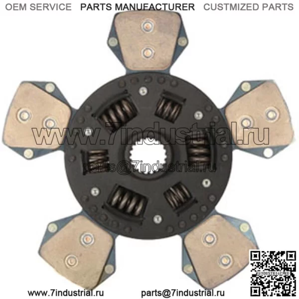 Диск сцепления — Carraro подходит для John Deere 5200 5210 5410 5510 5310 5400 5300 5500 - Image 3