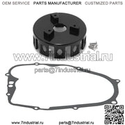 Корзина сцепления и комплект прокладок с ЧПУ для Yamaha Blaster 200 YFS200 1988-2006 гг.