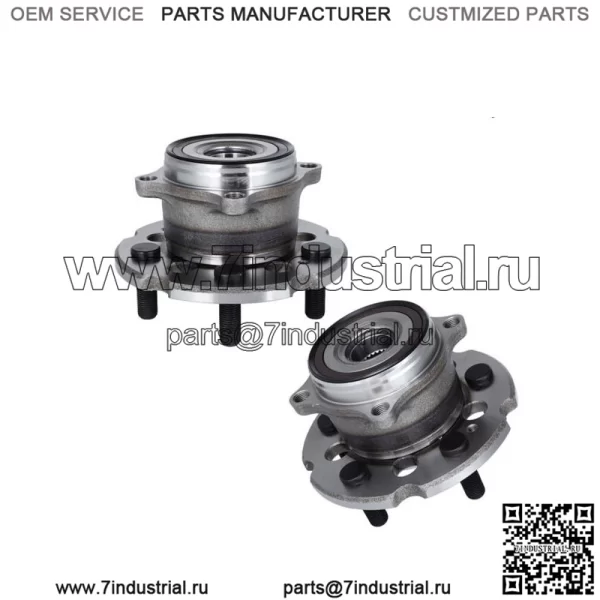 2 ступицы подшипника заднего колеса в сборе подходят для Acura ZDX 10-13 Honda Pilot 09-15 V6 AWD