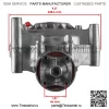 Задний дифференциал для Polaris SPORTSMAN 1000 HL 2016 2017 113,4 мм (Для: Polaris) - Image 2
