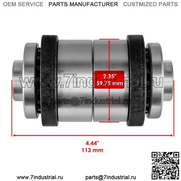 Выходной концентратор переднего дифференциала OST для Polaris Sportsman 400 HO 4X4 2011-2014 (Для: Polaris Sportsman 800) - Image 3