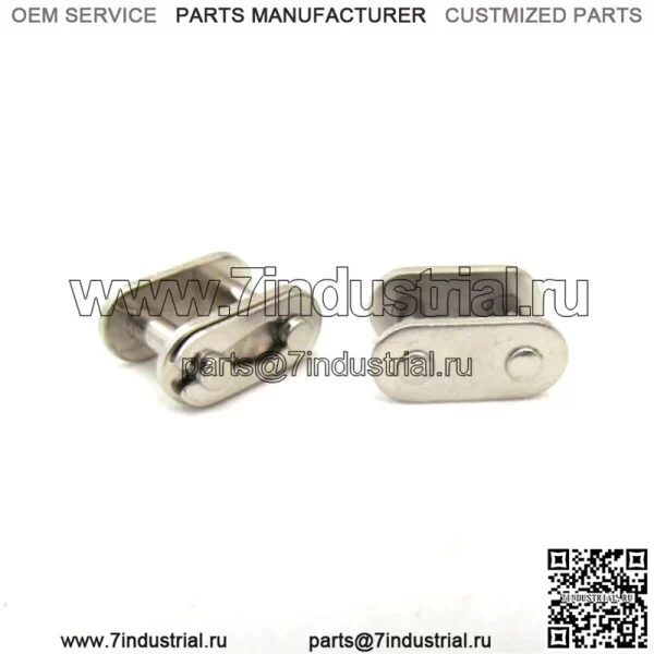 (2) OEM-КОСИЛКА WALKER, ДЕТАЛЬ 8640-4, СОЕДИНИТЕЛЬНОЕ ЗВЕНЬЕ РАЗЪЕМА ПОДЪЕМНОЙ ЦЕПИ STEVENS DECK - Image 2