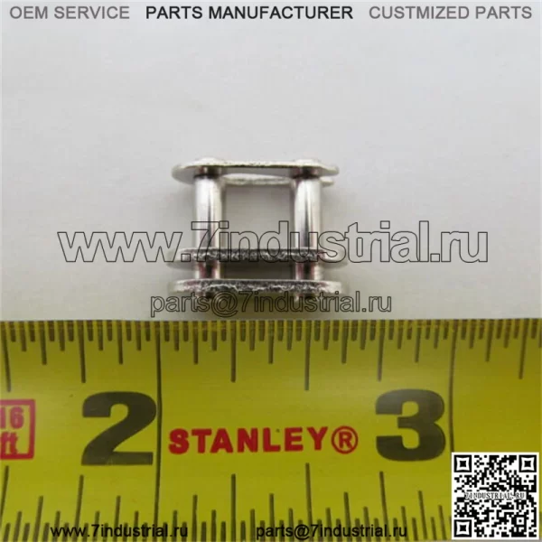 (2) OEM-КОСИЛКА WALKER, ДЕТАЛЬ 8640-4, СОЕДИНИТЕЛЬНОЕ ЗВЕНЬЕ РАЗЪЕМА ПОДЪЕМНОЙ ЦЕПИ STEVENS DECK - Image 3