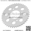 41200-425-641 Звездочка цепи заднего колеса для Honda, 43 зубца
