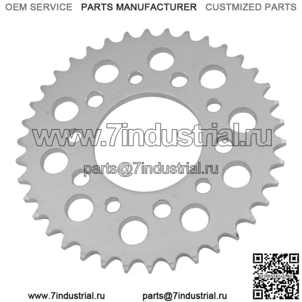 41200-MW3-A20 41200-MW3-670 Звездочка цепи заднего колеса для Honda 38 зубьев - Image 3