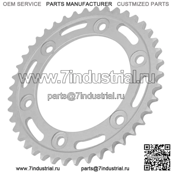 64511-17D01 64511-46E00 Звездочка цепи заднего колеса для Suzuki 42 зубца - Image 3
