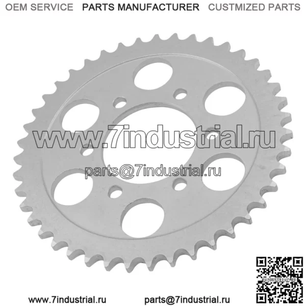 Звездочка цепи заднего колеса для Suzuki 64511-31700 64511-31E00 64511-07D11 43 зубца