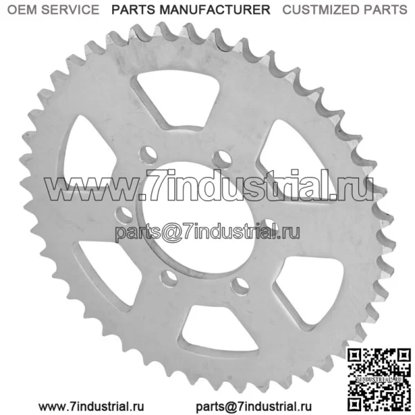 5K5-25445-20-00 Звездочка цепи заднего колеса для Yamaha 45 зубьев - Image 4