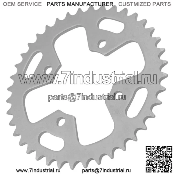 Звездочка цепи заднего колеса для Honda 41201-HA5-505 41201-HA5-670 40 зубьев