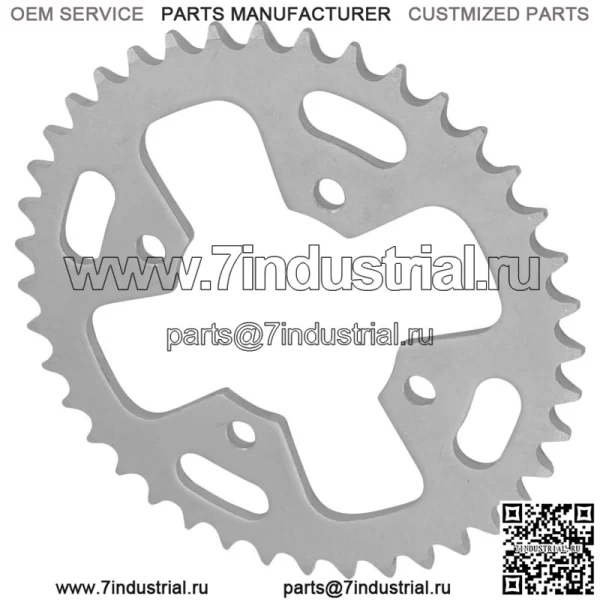 Звездочка цепи заднего колеса для Honda 41201-HA5-505 41201-HA5-670 40 зубьев - Image 4