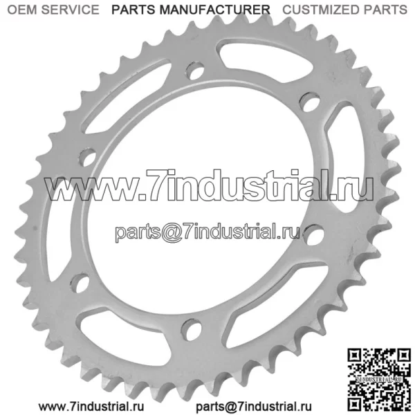 Звездочка цепи заднего колеса для Kawasaki 1100 GPz ZX1100 1995 1996 1997 45 зубов - Image 3
