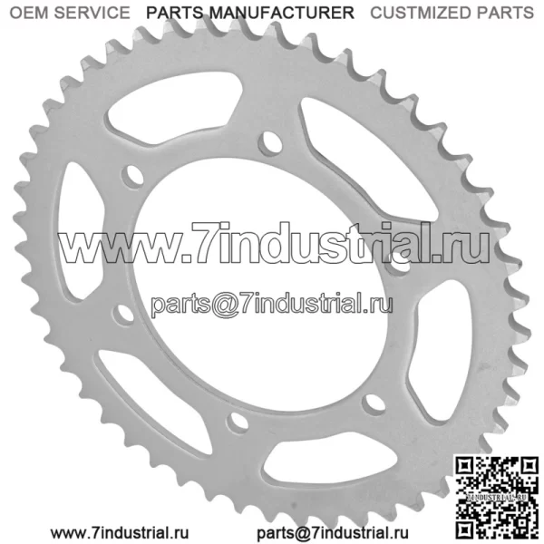 Звездочка цепи заднего колеса для Yamaha 4BP-25448-21-00 4BP-25448-20-00 48 зубьев - Image 4