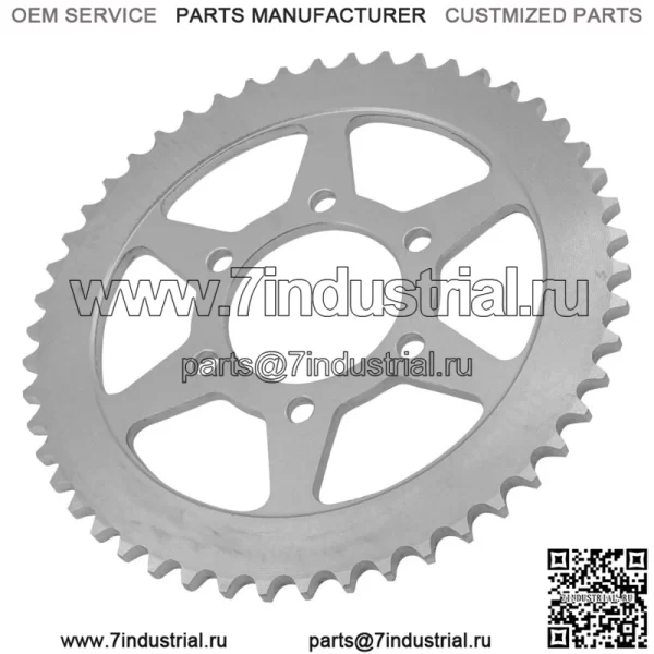 64511-47600 Звездочка цепи заднего колеса для Suzuki, 50 зубьев