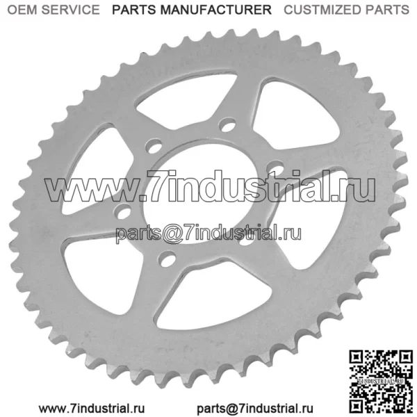 64511-47600 Звездочка цепи заднего колеса для Suzuki, 50 зубьев - Image 3