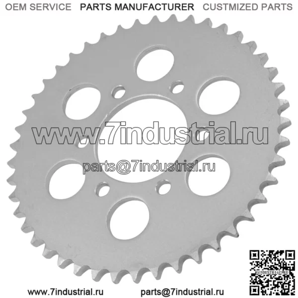 64511-47620 64511-27E00 Звездочка цепи заднего колеса для Suzuki 45 зубьев - Image 3