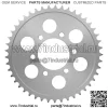 64511-47620 64511-27E00 Звездочка цепи заднего колеса для Suzuki 45 зубьев - Image 4