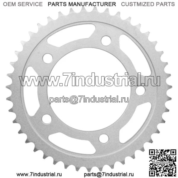 41201-MAL-600 41201-MCZ-640 Звездочка цепи заднего колеса для Honda 43 зубца - Image 4