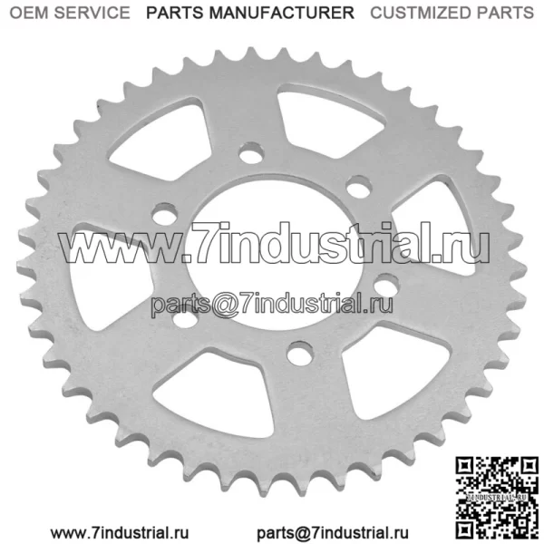 42041-1417 Звездочка цепи заднего колеса для Kawasaki, 44 зубца