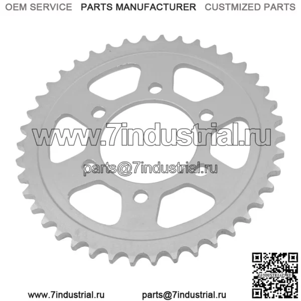 42041-1387 Звездочка цепи заднего колеса для Kawasaki, 42 зубца