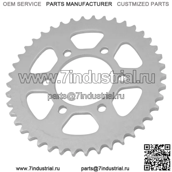 42041-1387 Звездочка цепи заднего колеса для Kawasaki, 42 зубца - Image 3