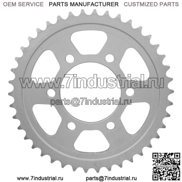 42041-1387 Звездочка цепи заднего колеса для Kawasaki, 42 зубца - Image 4