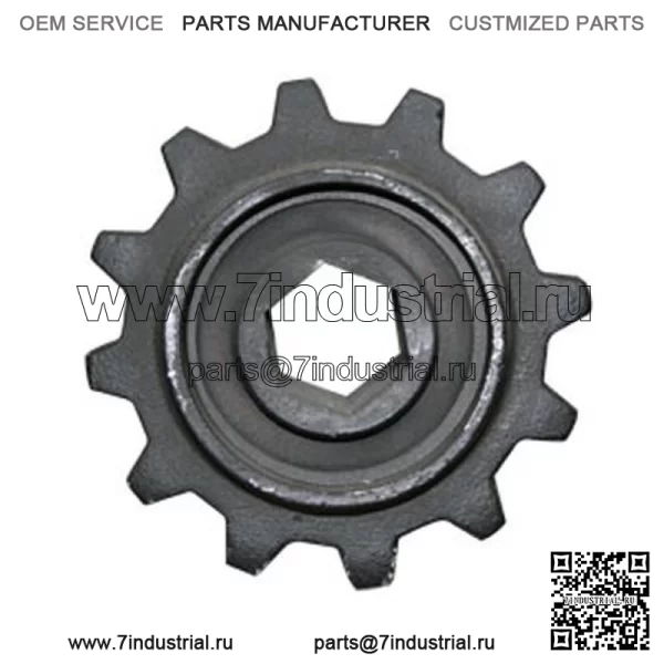 766379 Новая звездочка цепи зернораздатчика подходит для Ford CR9040 CR9060 CR9070 +