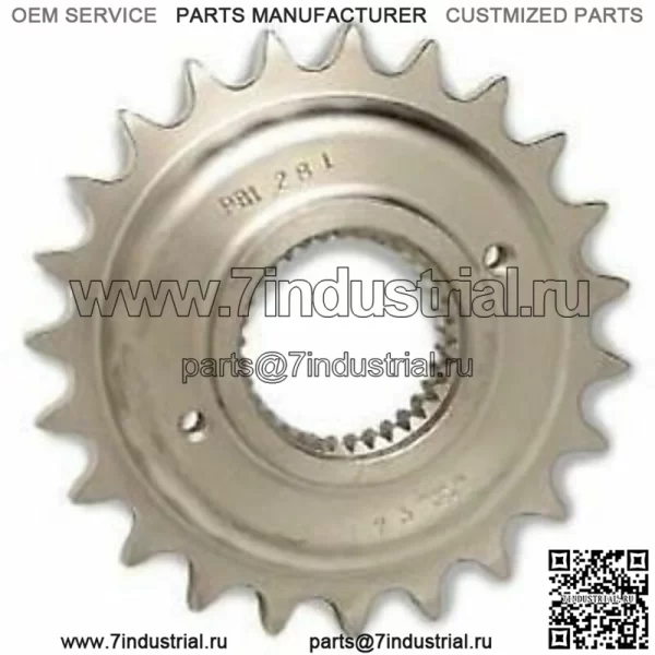 PBI, 23 зуба, 0,5 дюйма, смещенная звездочка коробки передач Harley Sportster Dyna Touring FXST (Для: Harley-Davidson)