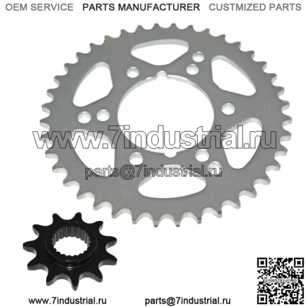 Комплект передних и задних звезд для Polaris Trail Boss 330 2003-2010 (Для: Polaris)