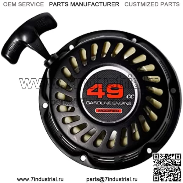 Ручной старт с двигателем Stciker 49 куб.см для Predator 212 Coleman BT200X CT200U, мини-велосипед 200 куб.см, KT196 Go Kart, шнур запуска Honda 6,5 л.с. GX160, двигатель Hisun 196, черный обсидиан