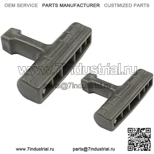 503543901 Рукоятка стартера для бензопилы Husqvarna 394 395, Rancher 61 65 66 45 480 49 50 51 55 (2 шт. в упаковке)