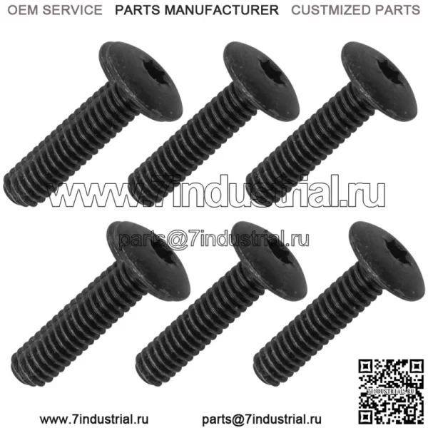 7517230 Болт для лобового стекла корпуса Polaris Nosepan, кол-во 6 шт. - Image 5