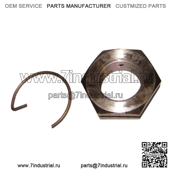 Гайка задней оси и стопорное кольцо подходят для Ford 8N Golden Jubilee NAA 8N4187 CBPN4179A