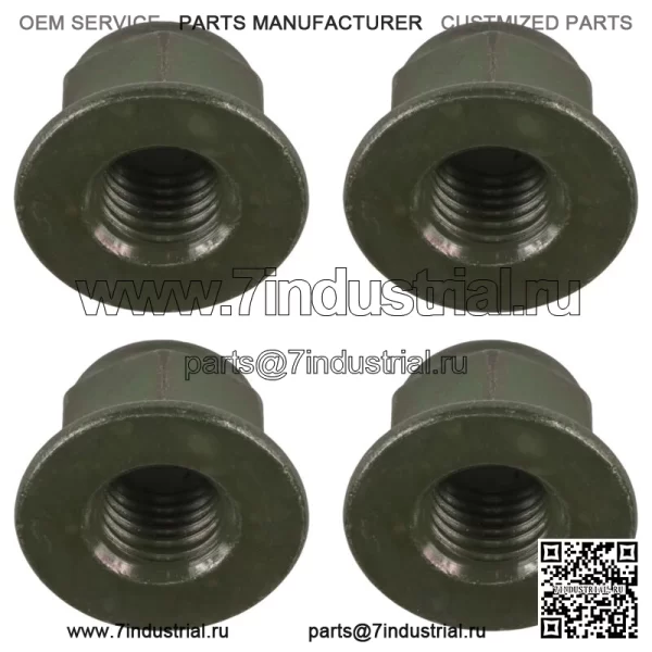 4 фланцевые нейлоковые гайки амортизатора для Polaris Ranger Crew XP 1000 2021–2022 гг. (Для: Polaris) - Image 3