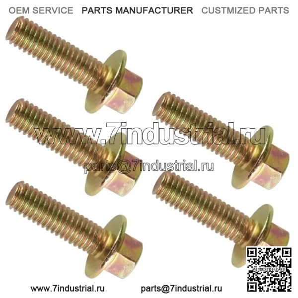болтов сцепления с фланцевой головкой M6x20 для Polaris Ranger Crew XP 1000 2020 2021 2022 (Для: Polaris) - Image 5