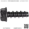 John Deere GX24488 Саморез с капотом D100 X300 X500 X750 X940 GT242 LA175 Садовые тракторы