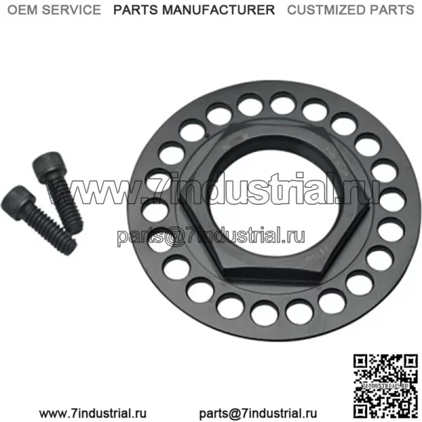 Вал шкива коробки передач Jims Mega Nut Harley Big Twin Sportster 1991-2015 1708 (Для: Harley-Davidson)