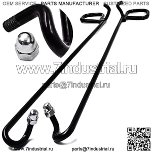 OEM-обновление с запирающей гайкой — VGA12138 VGA12139 Комплект защелок задней двери, левая/правая, подходит для серии John Deere Gator