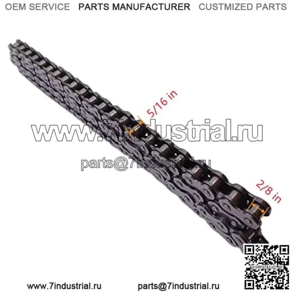 Цепь Ct200u для цепей заднего привода мини-велосипеда Coleman CT200U-EX BT200X (420-90L) - Image 3