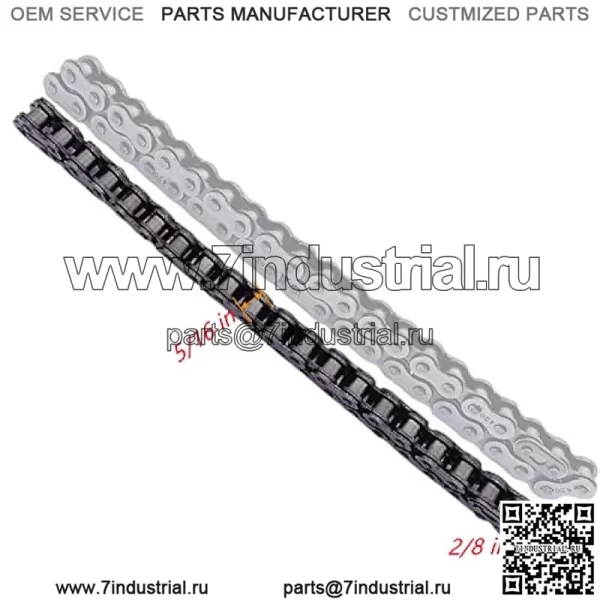 Цепь для мини-велосипеда Coleman Ct200u подходит для Mb200 Bt200x Baja Warrior 420, промежуточный вал (жесткий 420-42L) - Image 3