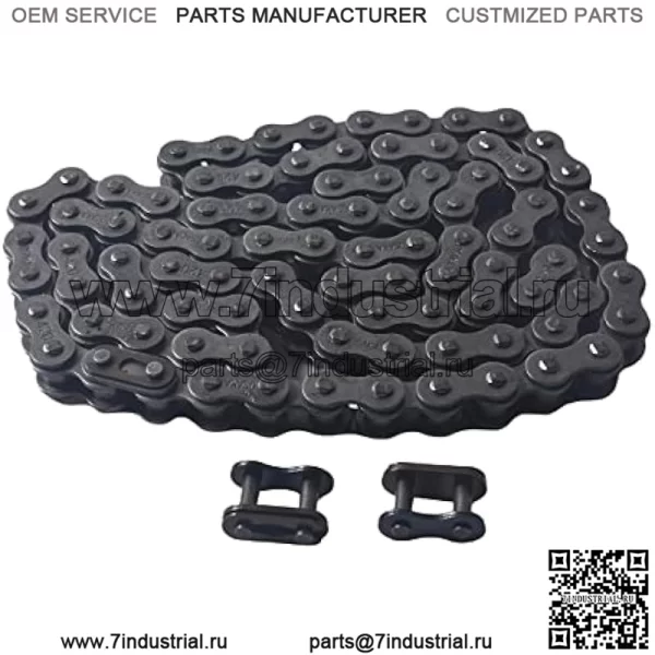 Задняя приводная цепь, 420 90 звеньев, подходит для Coleman CT200U CT200U-EX BT200X 196cc 6,5 л.с. мини-велосипеда MB165 MB200 Baja Warrior Heat Mini Baja Motorsports